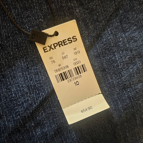EXPRESS JEAN SHORTS - Picture 7 of 8